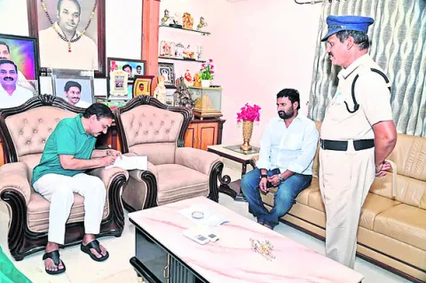 కాకాణికి మరోసారి నోటీసులు 