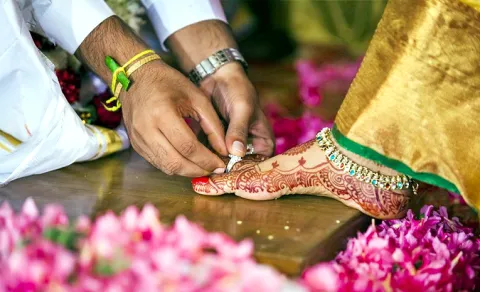  traditional Telugu wedding in Chittoor with an American bride