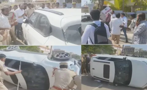 Congress And BJP Leaders Political Challenge In Kamareddy