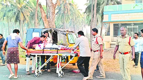 బస్సు ఢీకొని వ్యక్తి మృతి 
