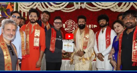 Jai Hanuman Movie Pooja Ceremony At Hampi 1