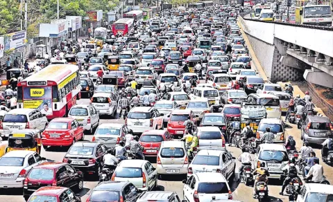 Greater Hyderabad Nears 1 Crore Mark in Vehicle Registrations