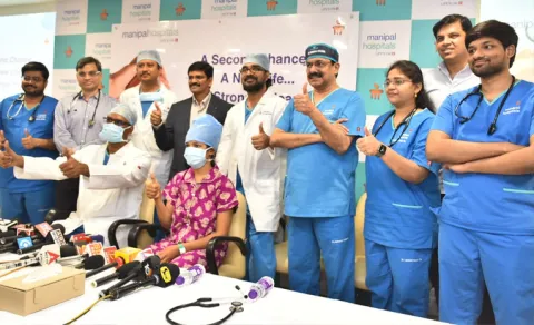 Heart Transplant Successfully Performed At Manipal Hospitals Tadepalli
