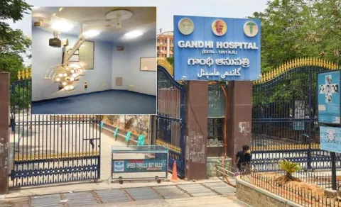 Gandhi Hospital modular operation theatre delay
