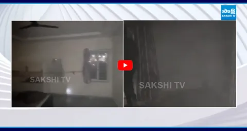 AC Explodes In Srisailam Temple VIP Cottage 1