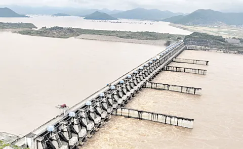 Polavaram project water storage height is 41. 15 meters says Union Jal Shakti Department in 2025-26 annual report