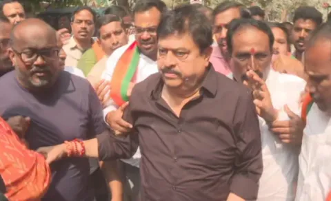 BJP Ramacharder Rao House Arrest