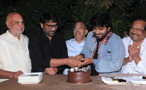 Kakinada Port Chairman KV Rao Grand Party Arrange To Chiranjeevi2