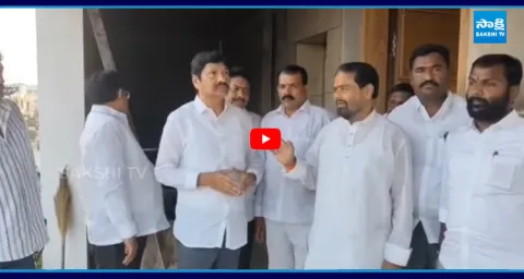 YSRCP Tammineni Sitaram Visits Jogi Ramesh 1