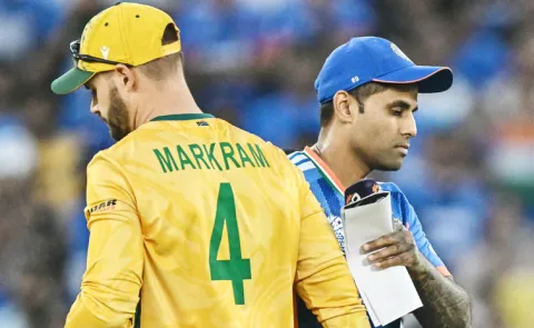 Great: Markram after SA crush IND by 76 runs in T20 WC Super 8 clash