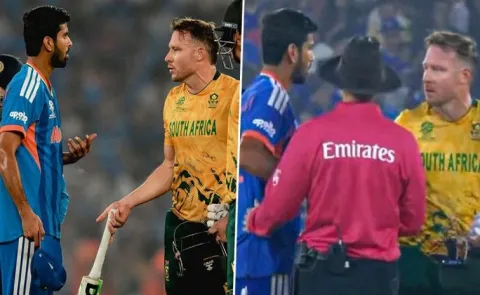 Why David Miller-Washington Sundar Fought In IND vs SA Super 8 Clash7