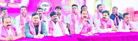 సాగునీరివ్వలేని దుస్థితిలో కాంగ్రెస్‌ ప్రభుత్వం