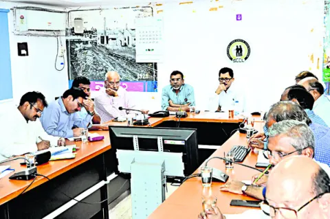 ఉత్పత్తి లక్ష్యాలపై సీఎండీ నజర్‌