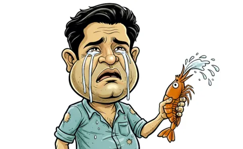 Aqua farmers suffer loss in Andhra Pradesh