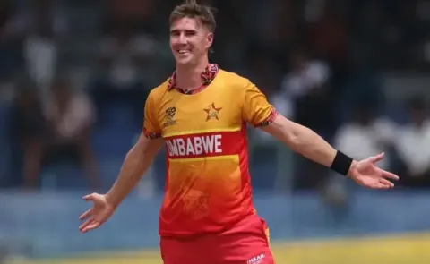 T20 WC 2026, WI VS ZIM: Brad Evans become first bowler to take a wicket in 28 consecutive innings in T20s2
