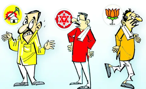 కూటమికి పచ్చవాతం!