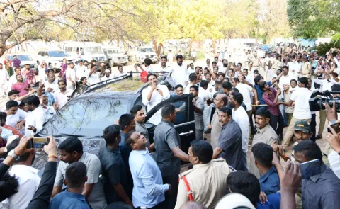 YS Jagan Tours Pulivendula YSR District