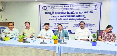 విద్యుత్‌ అదాలత్‌కు 12 అర్జీలు 