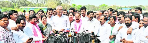 పది శాతం పనులు కూడా చేయలె.. 