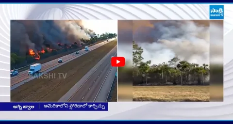 Massive Wildfire In Florida America 1