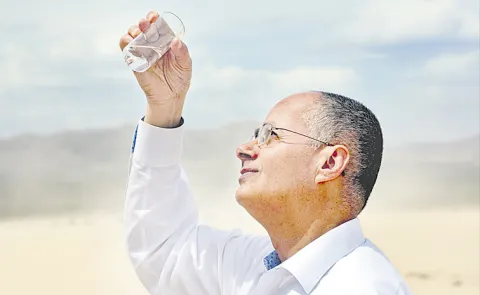 water extracted from air is exceptionally pure: Nobel-winning scientist Omar Yaghi