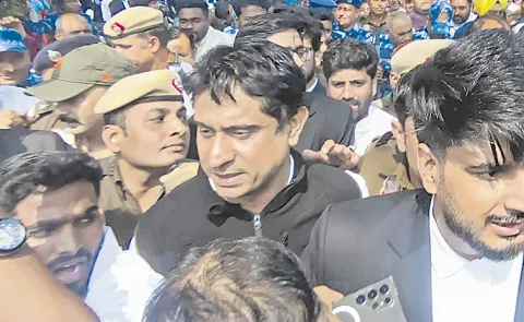 Indian Youth Congress chief Uday Bhanu Chib has been arrested