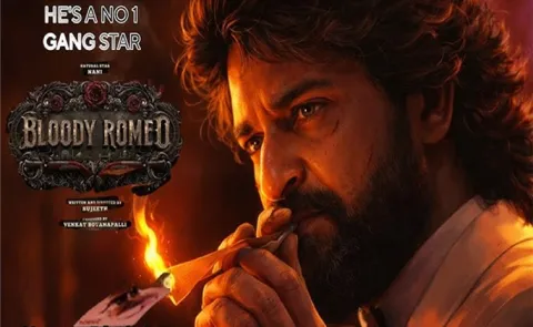 Nani Sujeeth Bloody Romeo Movie UK food mafia backdrop
