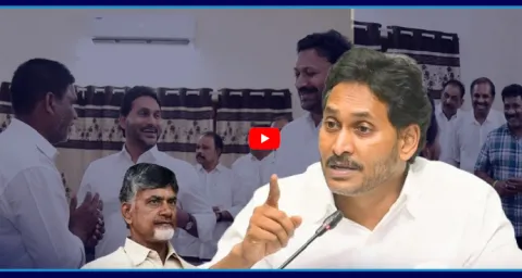 YS Jagan Gives Assurance To YSRCP Activists In Pulivendula Tour 1