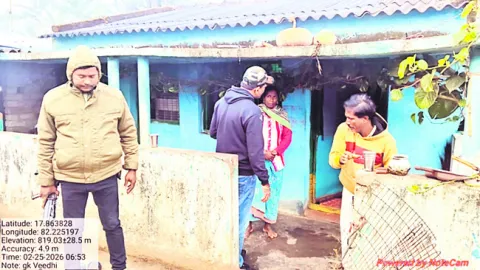 గూడెంకొత్తవీధిలో విస్తృత తనిఖీలు 