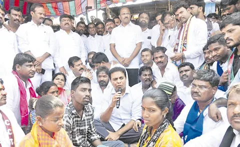 KTR Emotional Reaction Kummera Incident: Telangana