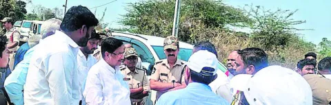 సీఎం పర్యటనకు భద్రతా ఏర్పాట్లు 