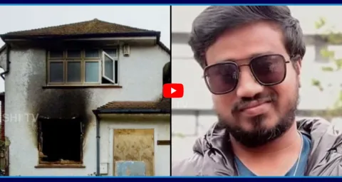 London House Fire Tragedy AP Youth Abhishek Dies 1