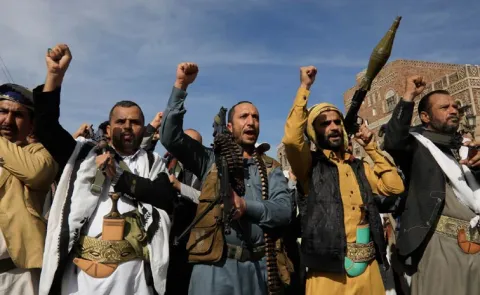 silence  in Sana The Houthis are preparing for war