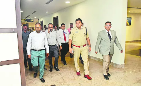 సీజేఐ పర్యటన  ఏర్పాట్ల పరిశీలన 