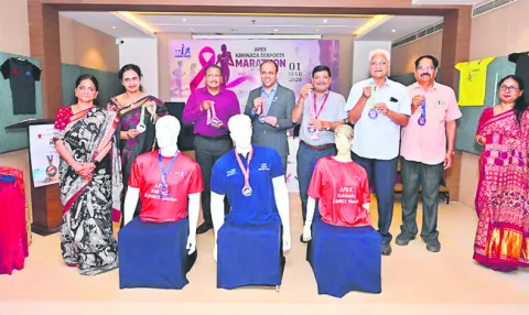 రేపు అపెక్స్‌–కేఎస్‌పీఎల్‌ మారథాన్‌