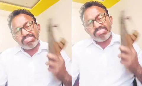 darsi tdp leader self video viral