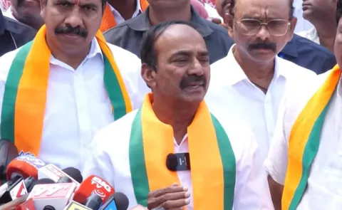 BJP MP Etela Rajender Serious Comments On Khammam Land Issue