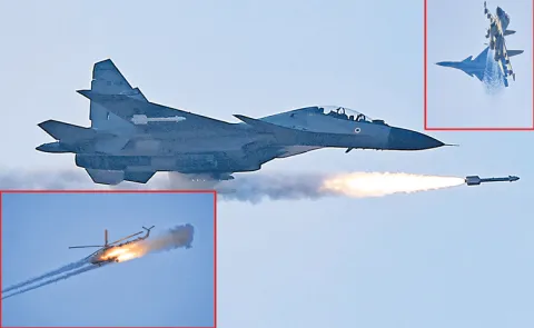 Indian Air Force Rehearses Exercise Vayu Shakti 2026 In Rajasthan