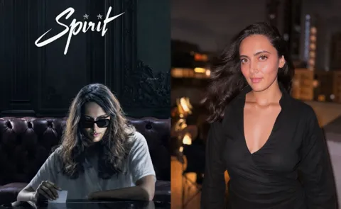 Spirit Poster released After aishwarya desai trending