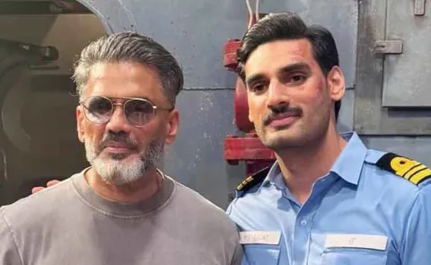 Suniel Shetty Refused to Watch Ahan Shetty Border 2 Until it Cross Rs 500 cr