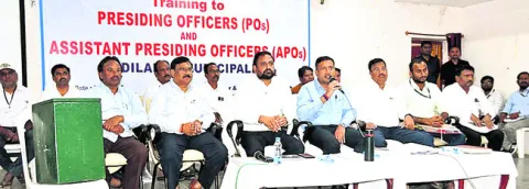 ఎన్నికల నిర్వహణలో పీవోల పాత్ర కీలకం