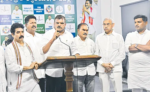 YSRCP leaders Fires on Chandrababu