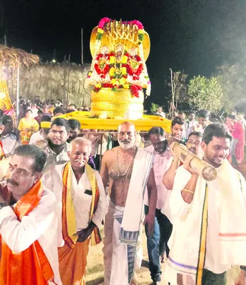 ముగిసిన నారసింహుని కల్యాణోత్సవాలు 