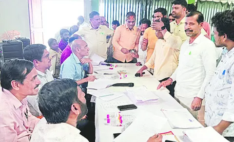 కౌడిపల్లిలో సామాజిక తనిఖీ