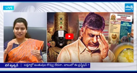 Vidadala Rajini About Chandrababu Cheap Politics On Tirumala Laddu1