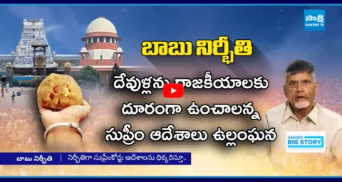 Political Storm Over Laddu Issue As Chandrababu Bypasses Supreme Direction 1