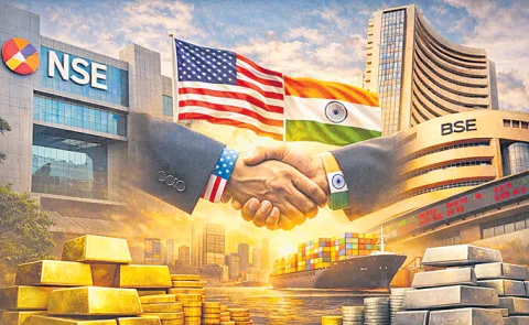 Stock Market: Sensex ends 2073 points up and Nifty above 25700