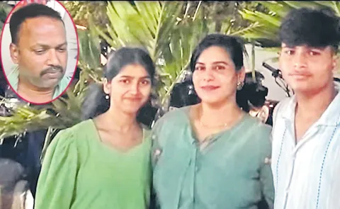 Vijayashanti Reddy husband Surender Reddy with the media