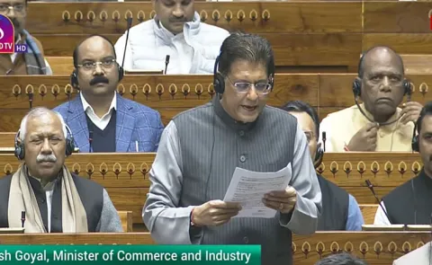 Commerce Minister Piyush Goyal trade deal statement