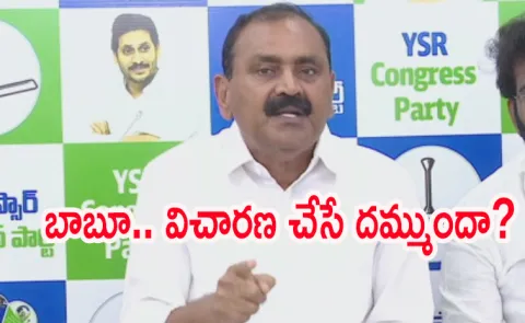 YSRCP Bhumana Karunakar Reddy Serious On CBN Govt